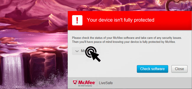 How to Remove Mcafee pop-ups