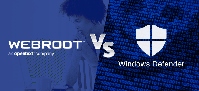 Webroot vs. Windows Defender